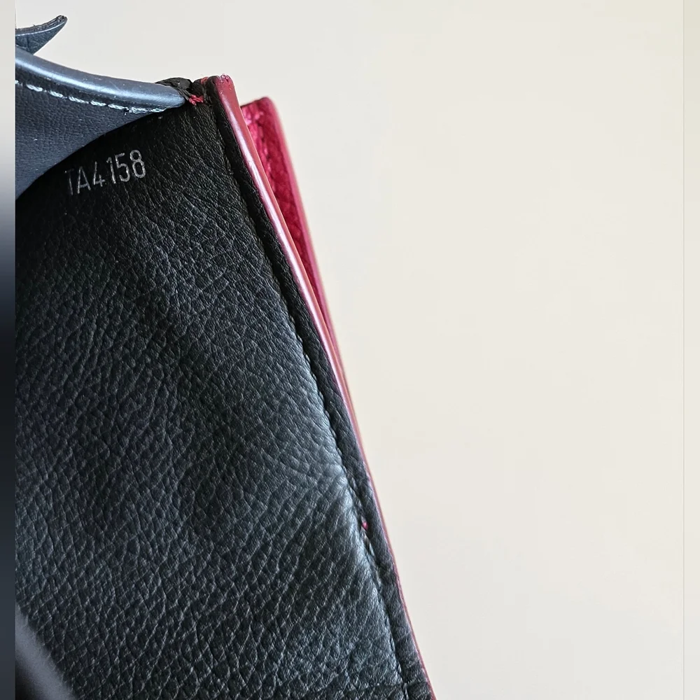 Louis Vuitton Etain & Creme MyLockMe Trifold Compact Wallet